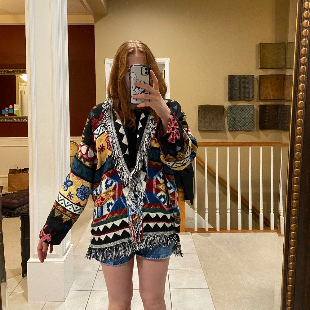 J. Katherine Designs blanket jacket